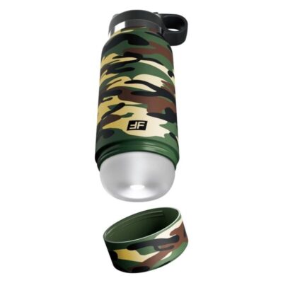 Alternative view of PDX PLUS - FAP FLASK HAPPY CAMPER DISCREET MASTURBATOR CAMOUFLAGE