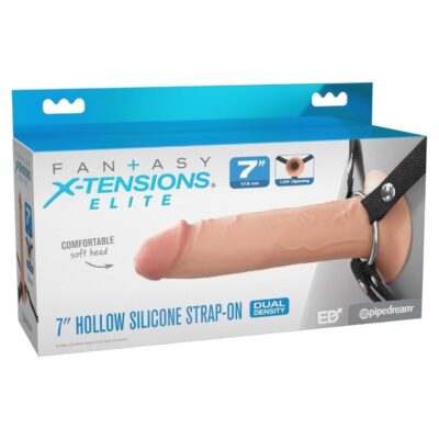 FANTASY X-TENSIONS ELITE - STRAP-ON DE SILICONE OCO DE 17,8 CM