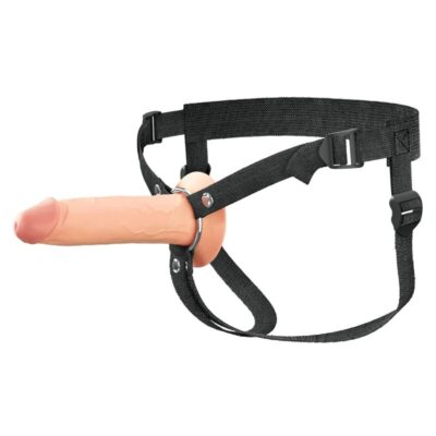 Fantasy x-tensions elite - strap-on de silicone oco de 20,3 cm - image 3