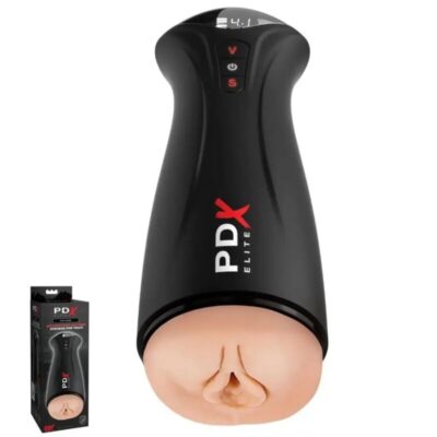 PDX ELITE - FAP-GASM - MASTURBADOR DE SUCÇÃO E VIBRAÇÃO INTERMITENTE