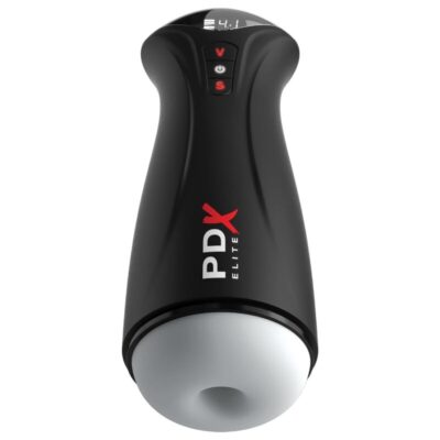 PDX ELITE - FAP-GASM CLEAR MASTURBADOR MASCULINO COM SUCÇÃO INTERMITENTE