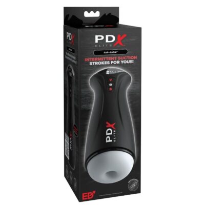 Pdx elite - fap-gasm clear masturbador masculino com sucção intermitente pdx elite caliente. Pt