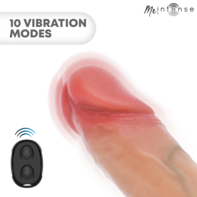 Alternative view of MR INTENSE - CAPA DE SILICONE PARA PÊNIS VIBRADOR ARNOLD L COM CONTROLE REMOTO 16 CM -Ø- 4,5 CM