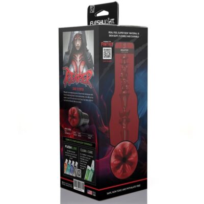 Fleshlight fantasy - reaper stroker masturbador masculino realista fleshlight fantasy caliente. Pt