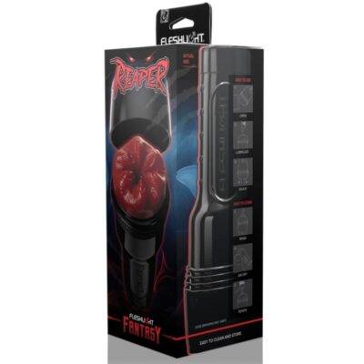 Fleshlight fantasy - reaper stroker masturbador masculino realista fleshlight fantasy caliente. Pt