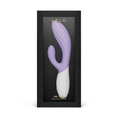 Lelo - ina twist vibrador duplo coelho para ponto g e clitóris lavanda - image 4