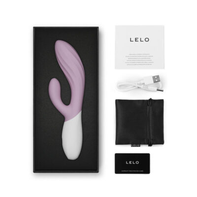 Lelo - ina twist vibrador duplo coelho para ponto g e clitóris rosa - image 5