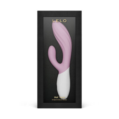 Lelo - ina twist vibrador duplo coelho para ponto g e clitóris rosa - image 4