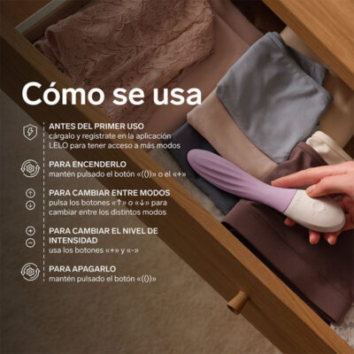 Lelo - mona twist vibrador de ponto g recarregável com controle por aplicativo lavanda - image 7