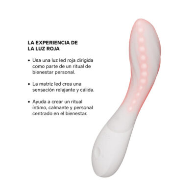 Alternative view of LELO - MONA SPECTRA MASSAGEADOR ÍNTIMO DE LUZ VERMELHA RECARREGÁVEL CONTROLADO POR APLICATIVO