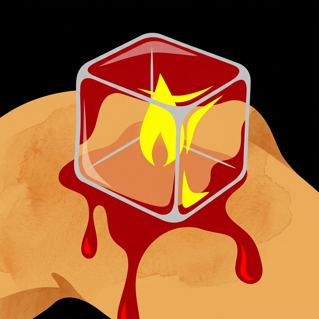 Jogo de sensações no bdsm — gelo e vela