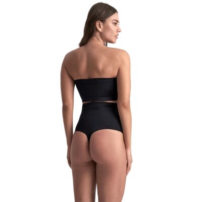 Bye-bra - tanga de talle alto sin costuras negro talla s - image 3