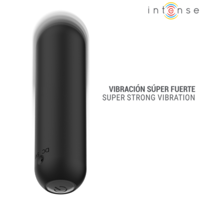 Intense - judy vibrador bullet recarregável com controle remoto preto intense remote control caliente. Pt