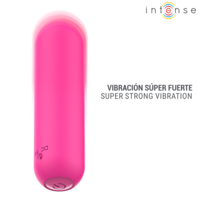 Intense - judy vibrador bullet recarregável com controle remoto rosa intense remote control caliente. Pt