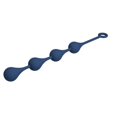 Mr play - bolinhas anal de silicone azuis tamanho g 42,6 cm - image 7