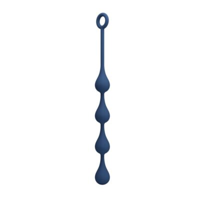 Mr play - bolinhas anal de silicone azuis tamanho m 33 cm - image 5