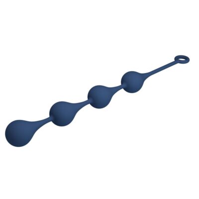 Mr play - bolinhas anal de silicone azuis tamanho xl 52,5 cm - image 6