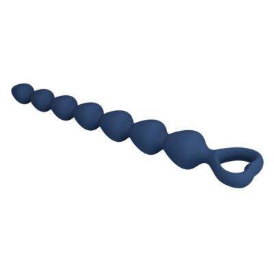 Mr play - bolinhas anal de silicone azuis e plug anal 26,7 cm - image 8