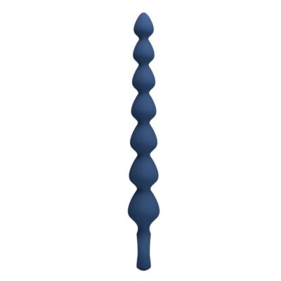 Mr play - bolinhas anal de silicone azuis e plug anal 26,7 cm - image 5