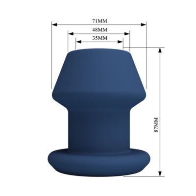 Mr play - jack blue plug anal oco de silicone tamanho m - image 8