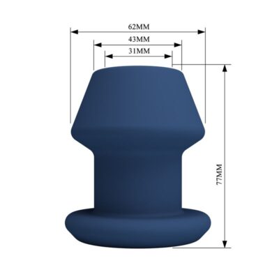 Mr play - jack blue silicone oco plug anal tamanho s - image 8