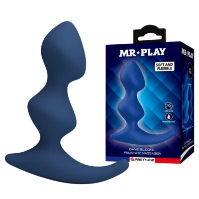 Mr play - plug anal azul ergonômico - image 8