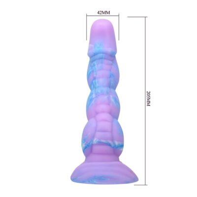 Power monsters - dildo de silicone alien fantasy 20,5 cm ø 4,8 cm power monsters caliente. Pt
