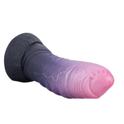 Power monsters - dreadful fiend bicolor fantasy silicone dildo 24 cm ø 6 cm power monsters caliente. Pt