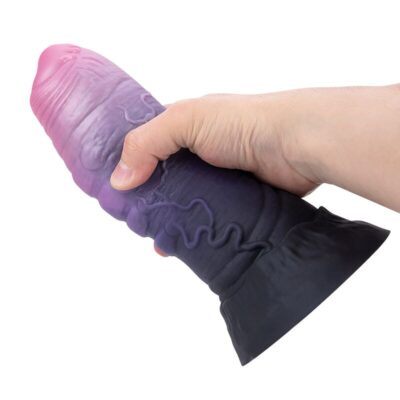 Power monsters - dreadful fiend bicolor fantasy silicone dildo 24 cm ø 6 cm power monsters caliente. Pt