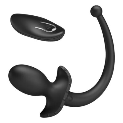 Mr play - vibrador anal e períneo com controle remoto sem fio, preto - image 6