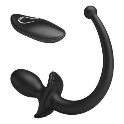 Mr play - vibrador anal e períneo com controle remoto sem fio, preto - image 7
