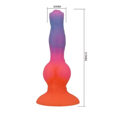 Power monsters - dildo de silicone hercules fantasy 21,5 cm ø 5 cm power monsters caliente. Pt
