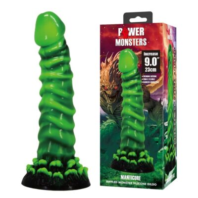 Power monsters - manticore fantasy dildo de silicone 23 cm ø 5 cm power monsters caliente. Pt