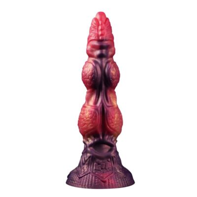 Power monsters - savage beastlord tricolor fantasy silicone dildo 24 cm ø 5 cm power monsters caliente. Pt