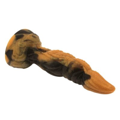 Power monsters - dildo de silicone fantasia tiranossauro bicolor 20,5 cm ø 5 cm power monsters caliente. Pt