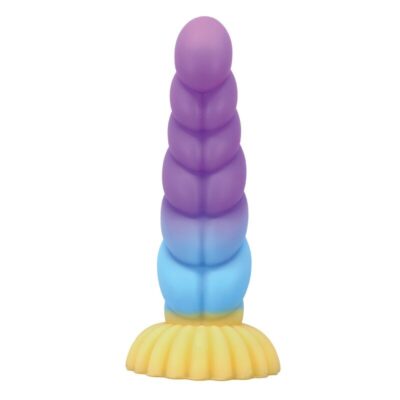 Alternative view of POWER MONSTERS - UNICÓRNIO TRICOLOR FANTASIA DE SILICONE 22 CM Ø 5 CM