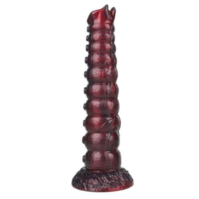 Power monsters - voidclaw brute bicolor dildo de silicone inflável fantasia 29 cm ø 5,7 cm - image 3