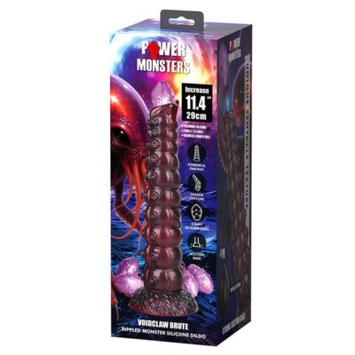 Alternative view of POWER MONSTERS - VOIDCLAW BRUTE BICOLOR DILDO DE SILICONE INFLÁVEL FANTASIA 29 CM Ø 5,7 CM