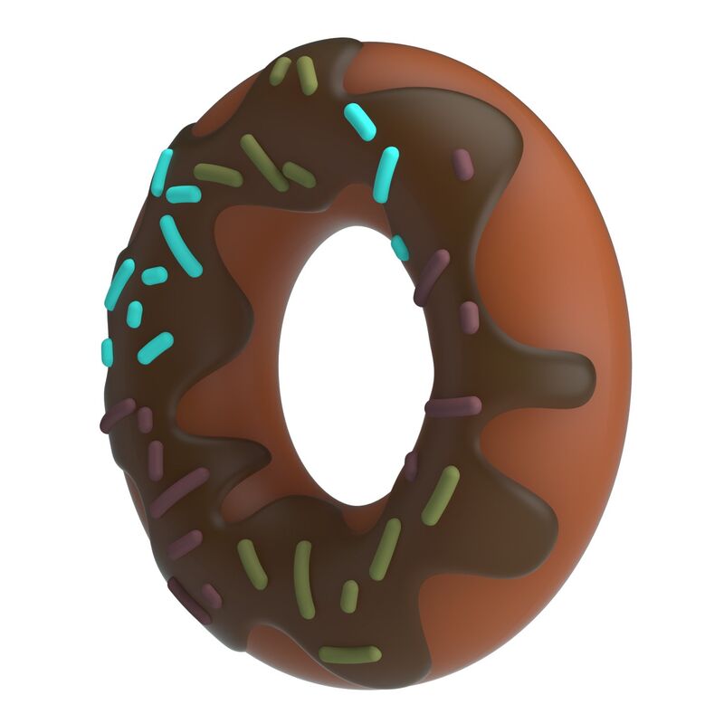 PRETTY LOVE - ANEL DE PÊNIS SUPER DONUT MARROM 3 Pretty love - anel de pênis super donut marrom - image 3