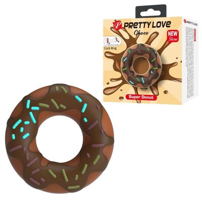Alternative view of PRETTY LOVE - ANEL DE PÊNIS SUPER DONUT MARROM