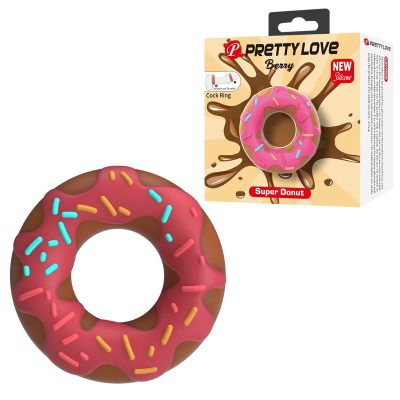 Pretty love - anel peniano super donut rosa - image 7