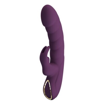 Alternative view of PRETTY LOVE - VIBRADOR COELHO RECARREGÁVEL HARPER COM 10 FUNÇÕES - ROXO