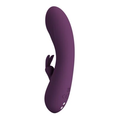 Pretty love - vibrador coelho recarregável landyn com 10 funções - roxo - image 5