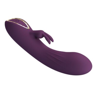 Pretty love - vibrador coelho recarregável landyn com 10 funções - roxo - image 8