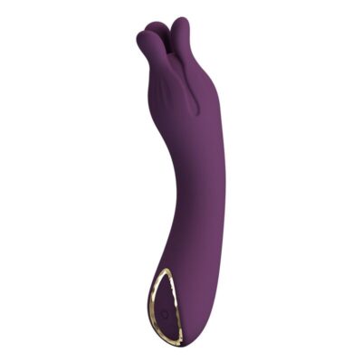 Pretty love - vibrador recarregável lunao com 10 funções roxo - image 5