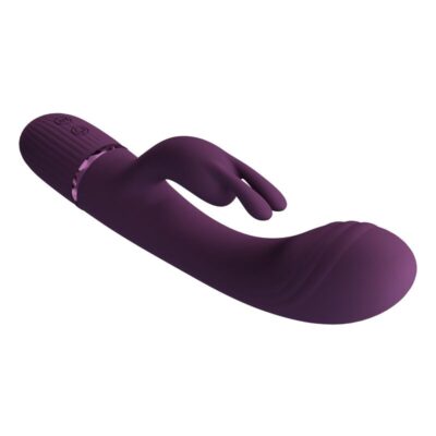 Pretty love - vibrador coelho recarregável rocco com 10 funções - roxo - image 6