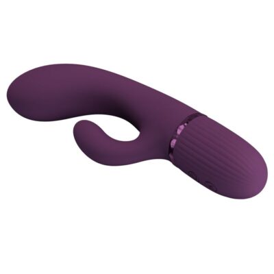 Pretty love - margie vibrador coelho recarregável com 10 funções roxo - image 5