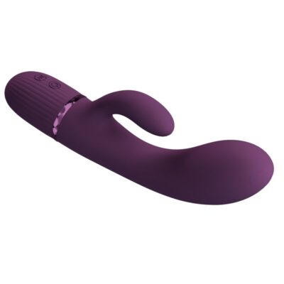 Pretty love - margie vibrador coelho recarregável com 10 funções roxo - image 6