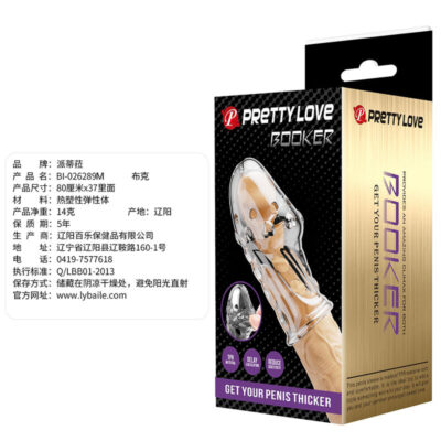 Pretty love - capa peniana rocker para aumentar a espessura do seu pênis transparente - image 9