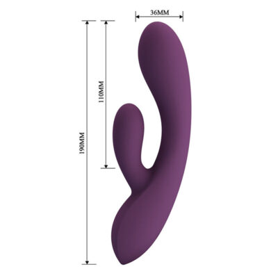 Pretty love - vibrador coelho recarregável rosolyn com 10 funções - image 10